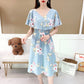 Robe amincissante à la taille pour femme