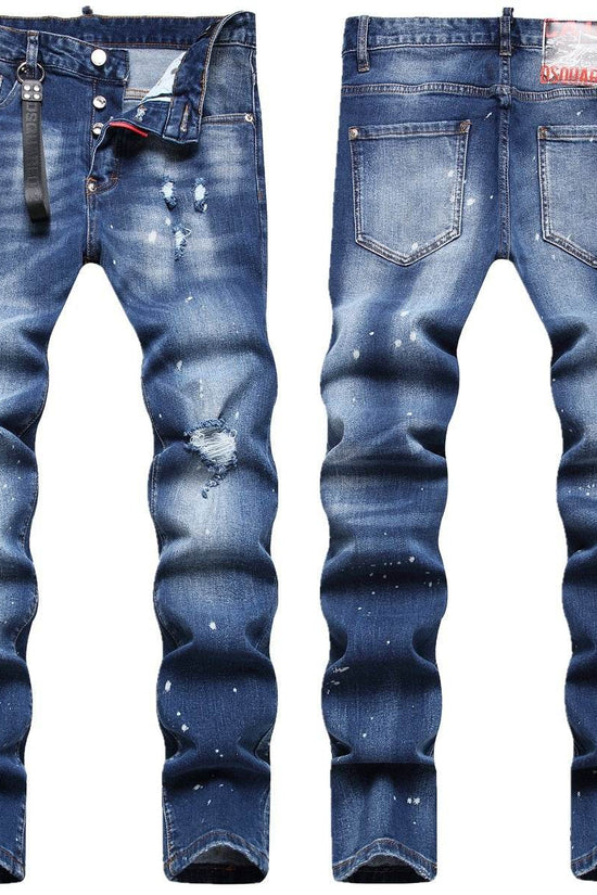 Tendances de jeans déchirés pour hommes : ornements tendance - Droxev