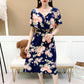 Robe amincissante à la taille pour femme