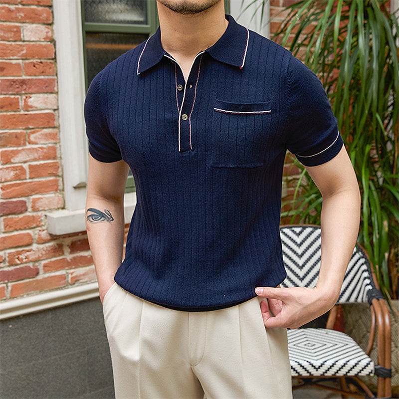 T-shirt décontracté à manches courtes pour homme - Droxev