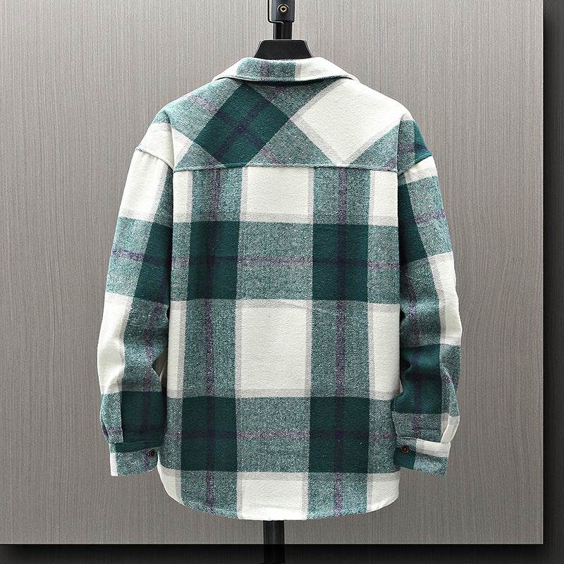 Chemise ample simple pour homme, grande taille - Droxev