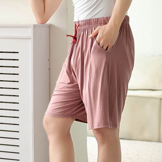 Short d'été pour homme, grande taille, avec ceinture, poche, extensible et respirant - Droxev