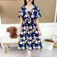Robe amincissante à la taille pour femme