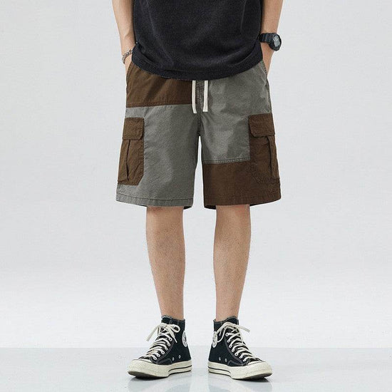 Short décontracté ample et droit pour homme - Droxev