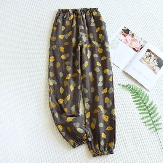 Pantalon ample anti-moustiques en coton pour femme - Droxev