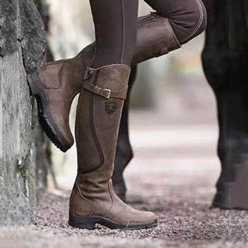 Bottes hautes pour femmes - Droxev