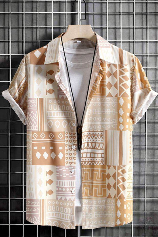 Chemise homme à imprimé floral hawaïen, en promotion - Droxev