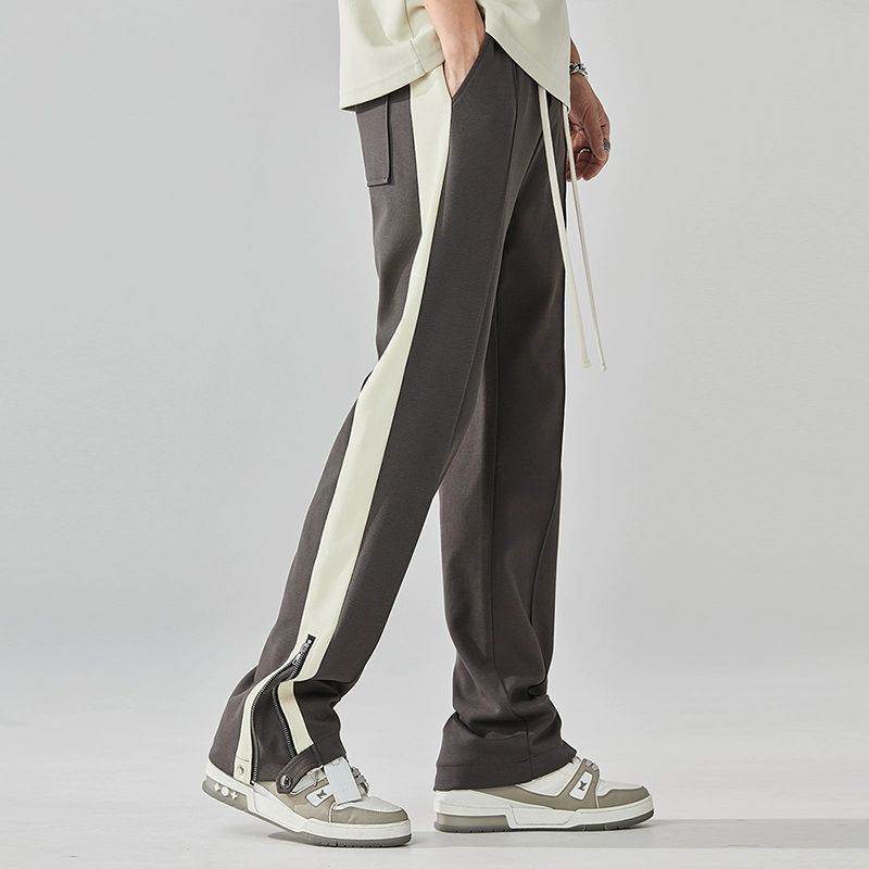 Pantalons décontractés droits et assortis de niche High Street - Droxev