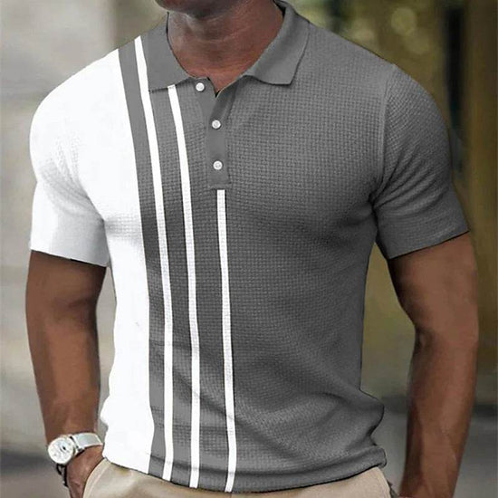 Chemise de golf d'été européenne et américaine pour hommes - Droxev