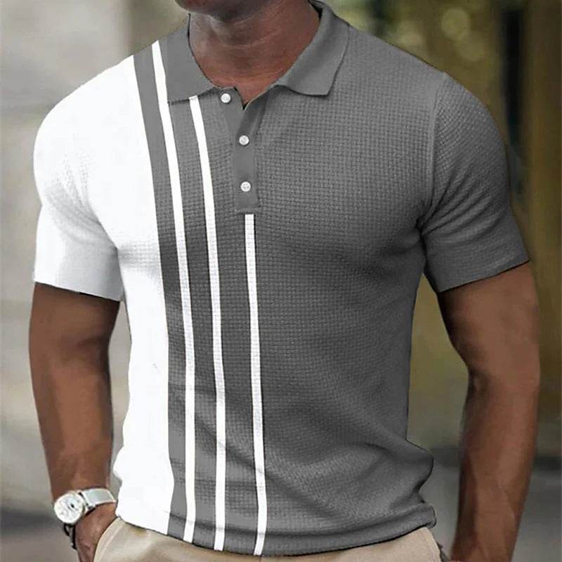 Chemise de golf d'été européenne et américaine pour hommes - Droxev