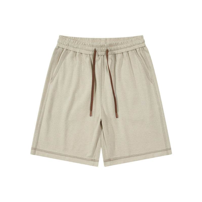 Pantalon de survêtement court tricoté, joli short décontracté vertical - Droxev