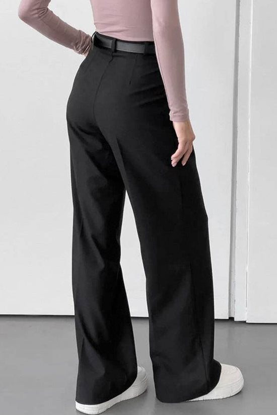 Pantalon de costume simple pour femme - Droxev