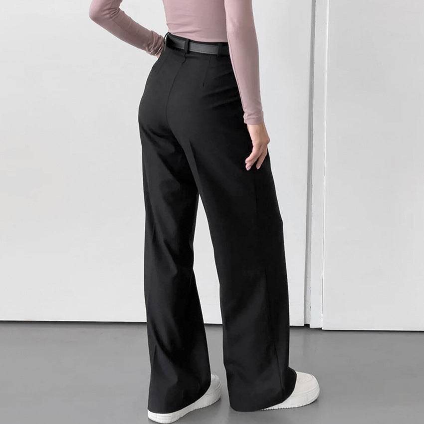 Pantalon de costume simple pour femme - Droxev