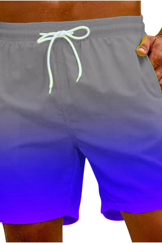 Pantalon de plage ample et décontracté pour homme, couleur unie - Droxev