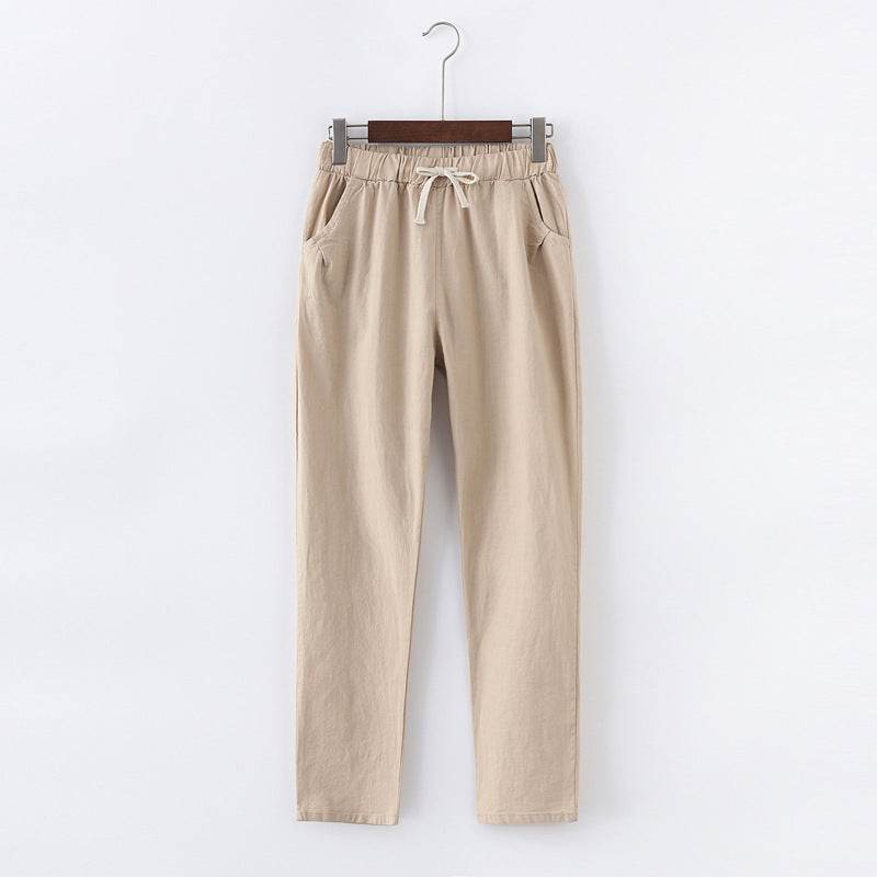 Pantalons courts pour femmes, pantalons sarouels pour femmes - Droxev