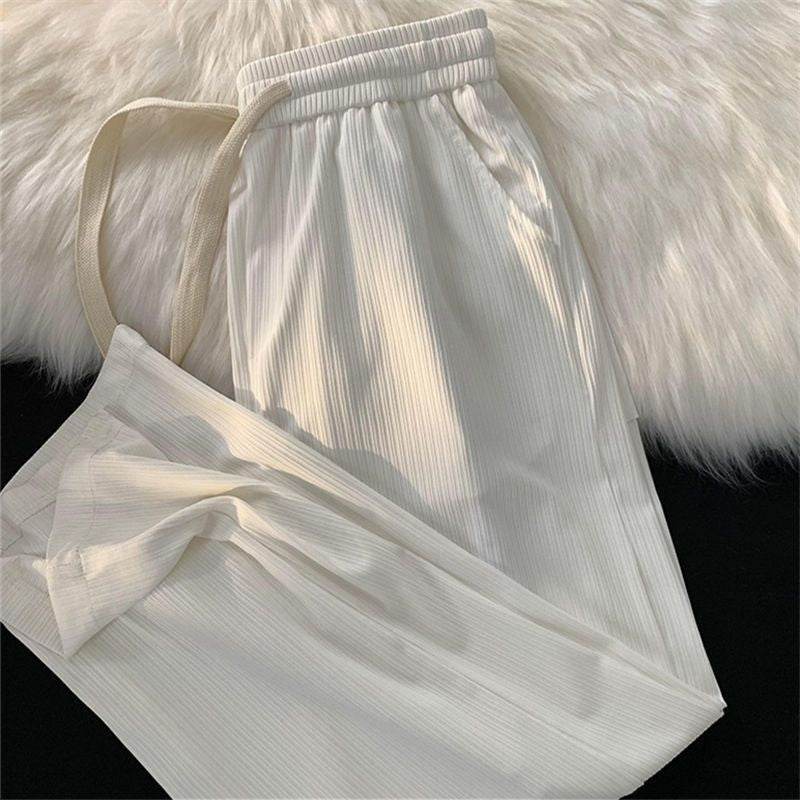 Pantalon d'été décontracté pour homme, coupe droite et ample - Droxev