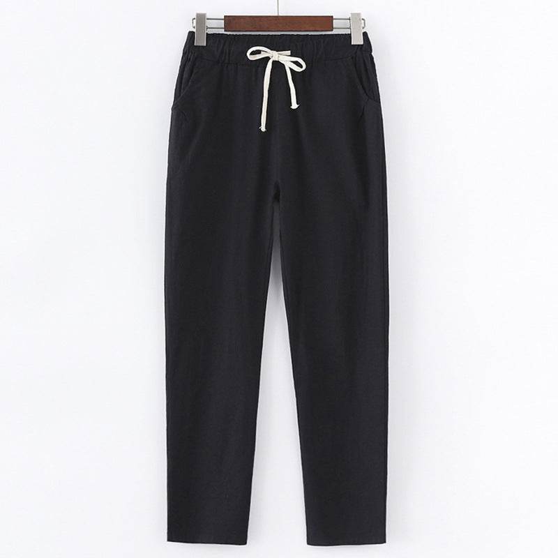 Pantalons courts pour femmes, pantalons sarouels pour femmes - Droxev