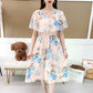 Robe amincissante à la taille pour femme