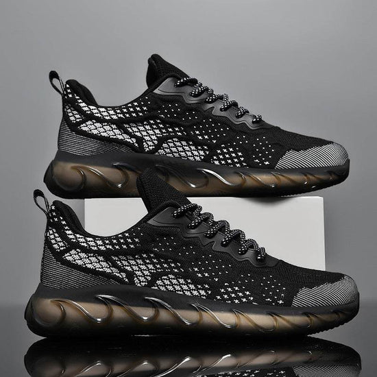 Chaussures décontractées en maille tissée pour hommes - Droxev