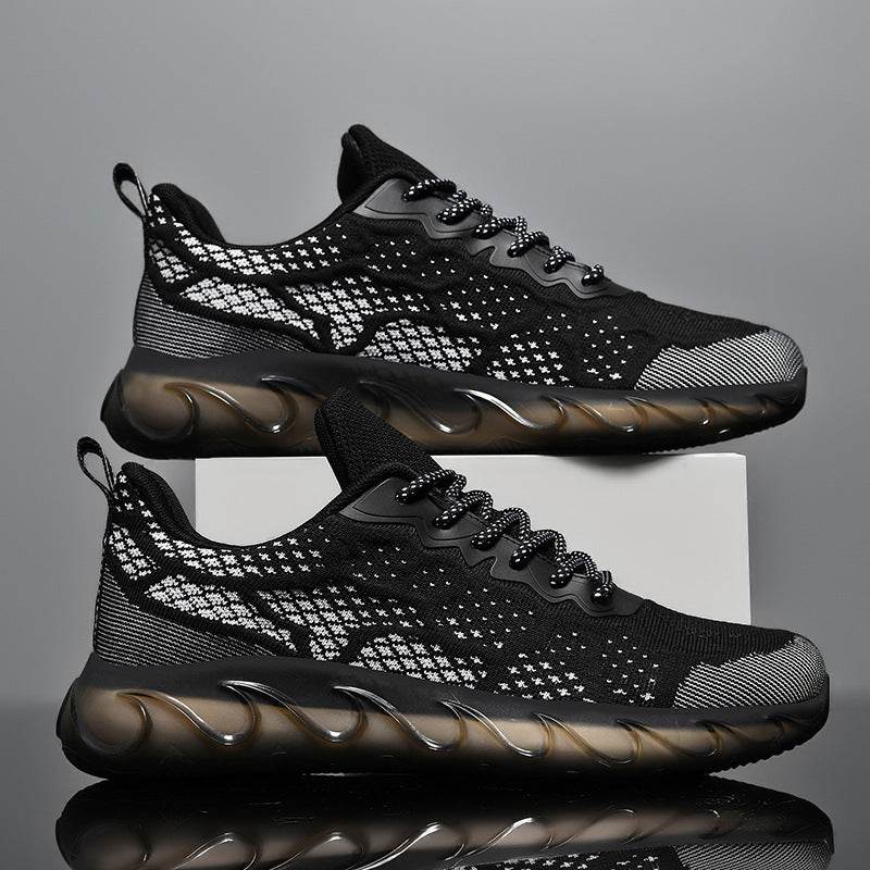 Chaussures décontractées en maille tissée pour hommes - Droxev