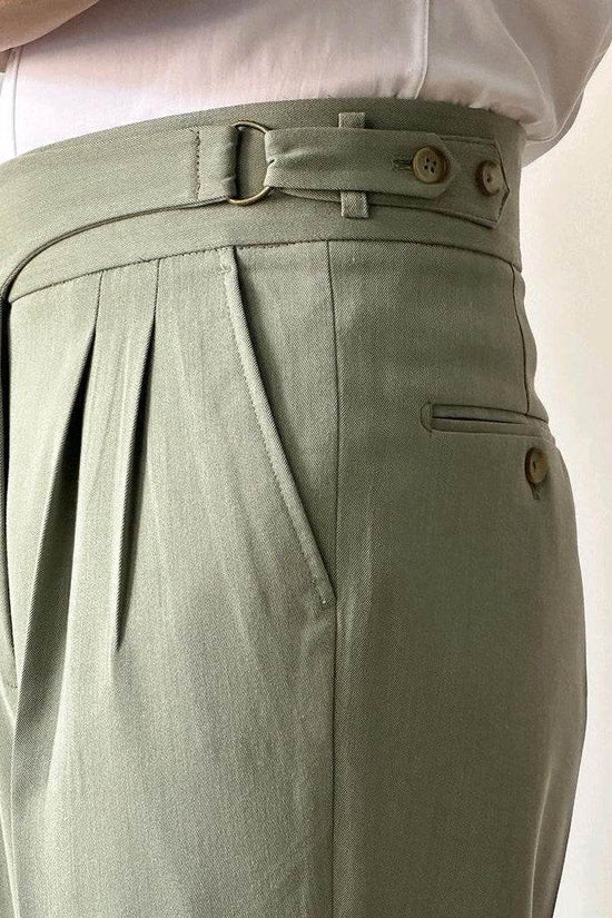 Pantalon slim taille haute décontracté pour le travail - Droxev