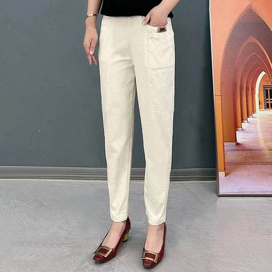 Pantalon tendance couvrant le ventre confortable - Droxev