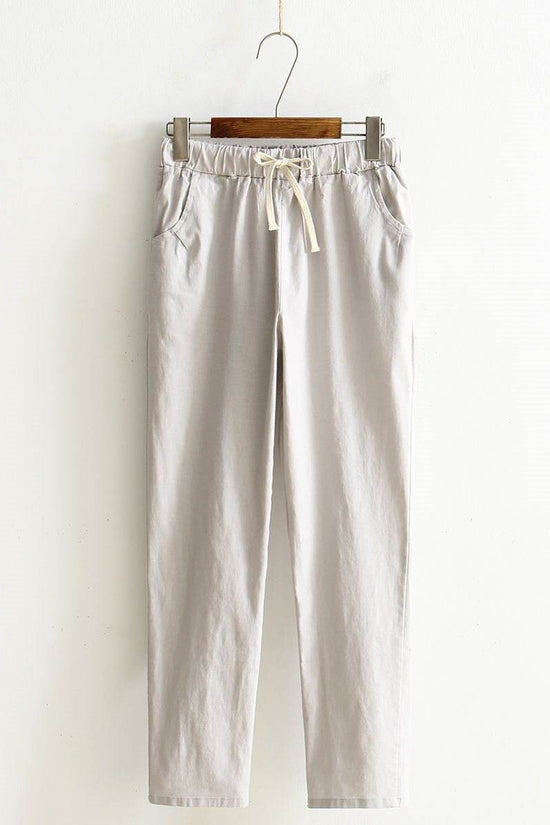 Pantalons courts pour femmes, pantalons sarouels pour femmes - Droxev