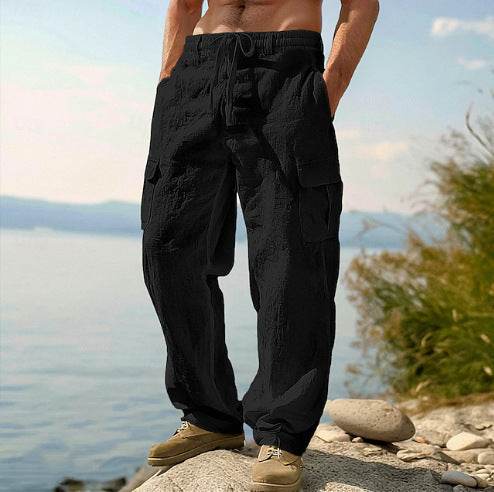 Pantalon ample décontracté quatre saisons pour homme - Droxev