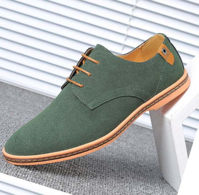 Chaussures pour hommes en cuir nubuck - Droxev