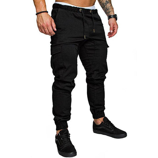 Pantalon décontracté en tissu tissé pour homme, pantalon corset - Droxev