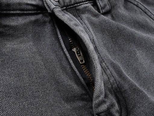 Pantalon droit à volants et coutures doubles pour homme - Droxev