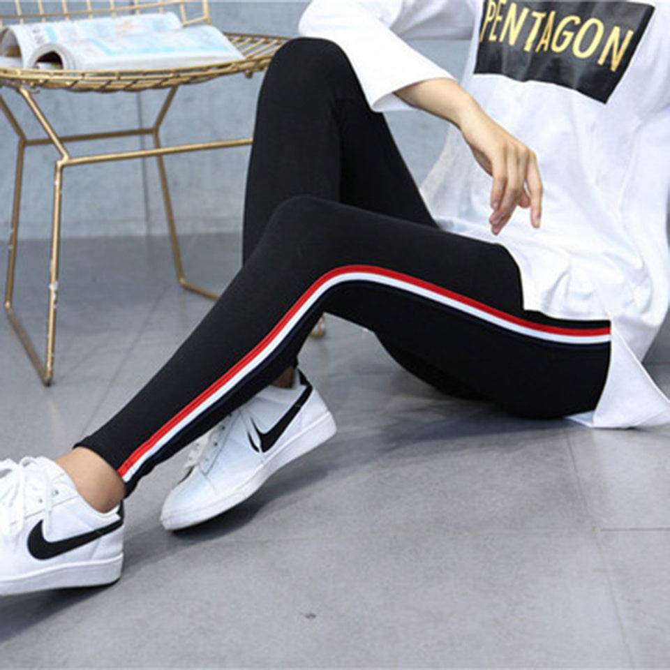 Pantalon legging décontracté extensible pour femme - Droxev