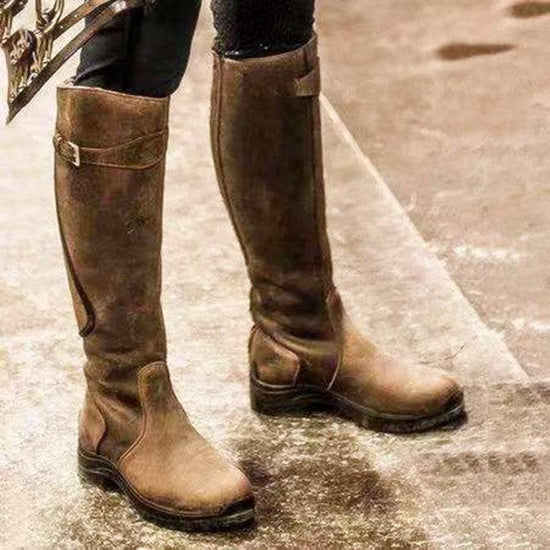 Bottes hautes pour femmes - Droxev
