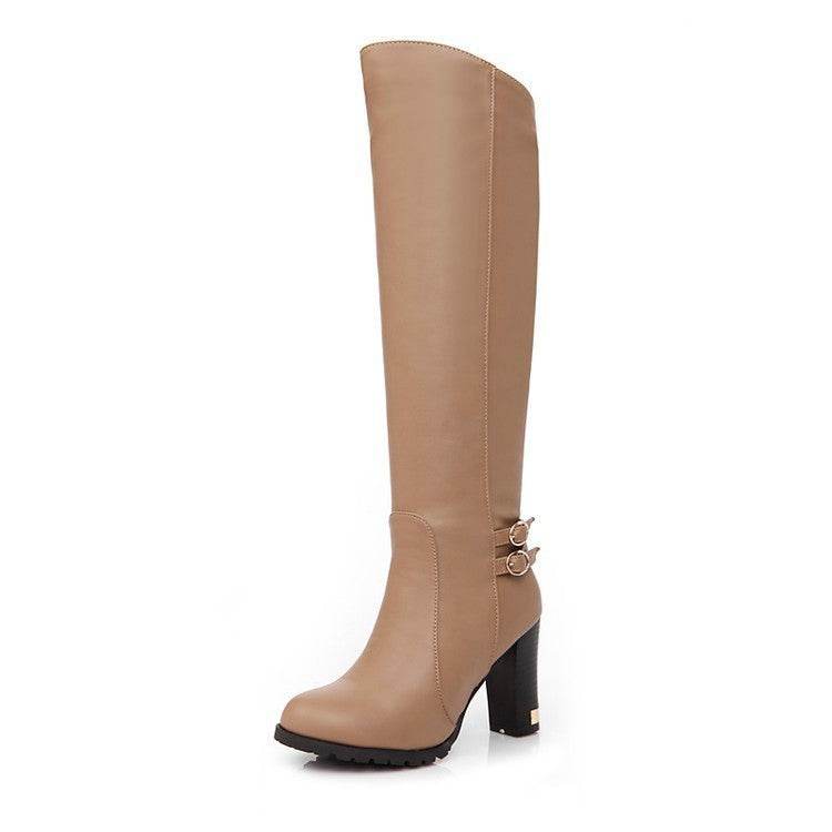 Bottes à talons hauts pour femmes - Droxev