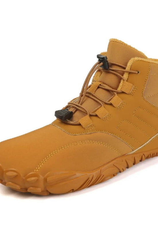 Bottes d'hiver chaudes à enfiler pour hommes et femmes, résistantes à l'usure, antidérapantes, épaisses, pour couple - Droxev