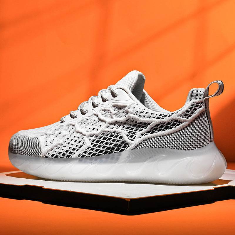 Chaussures décontractées en maille tissée pour hommes - Droxev