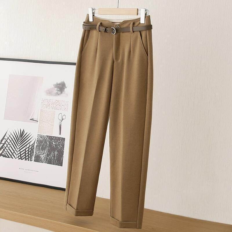 Pantalon décontracté taille haute anti-âge - Droxev