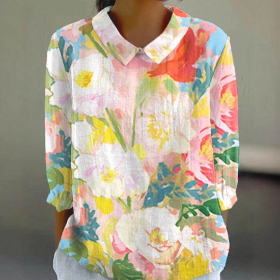 Créatif Rétro Floral Japonais Simple - Droxev
