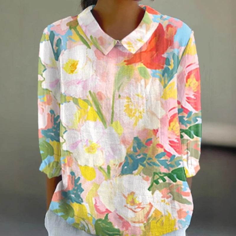 Créatif Rétro Floral Japonais Simple - Droxev