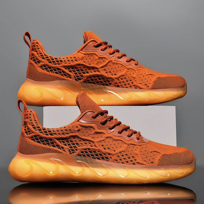 Chaussures décontractées en maille tissée pour hommes - Droxev