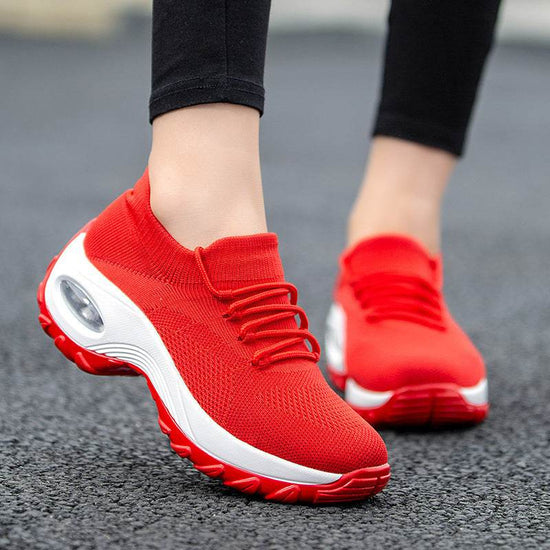 Chaussettes de sport en tricot volant pour femmes - Droxev