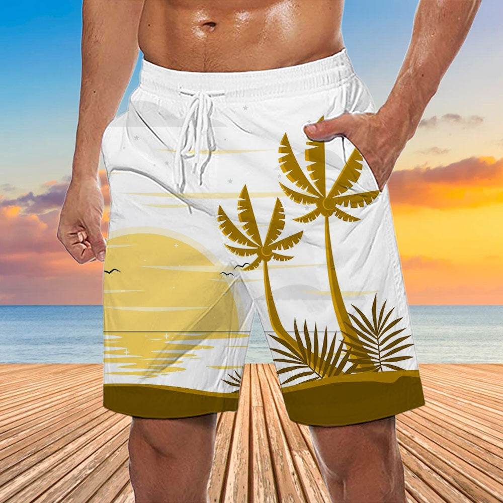 Shorts Shorts de bain Maillots de bain Pantalons de plage d'été - Droxev
