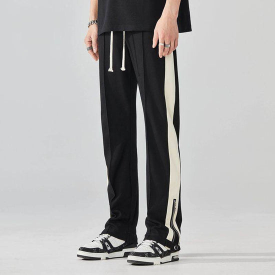 Pantalons décontractés droits et assortis de niche High Street - Droxev