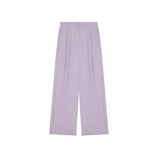 Pantalon décontracté polyvalent à jambe droite - Droxev