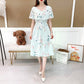 Robe amincissante à la taille pour femme