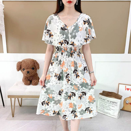 Robe amincissante à la taille pour femme - Droxev