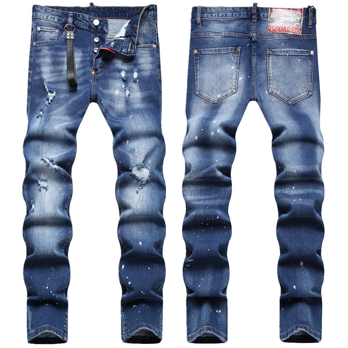 Tendances de jeans déchirés pour hommes : ornements tendance - Droxev