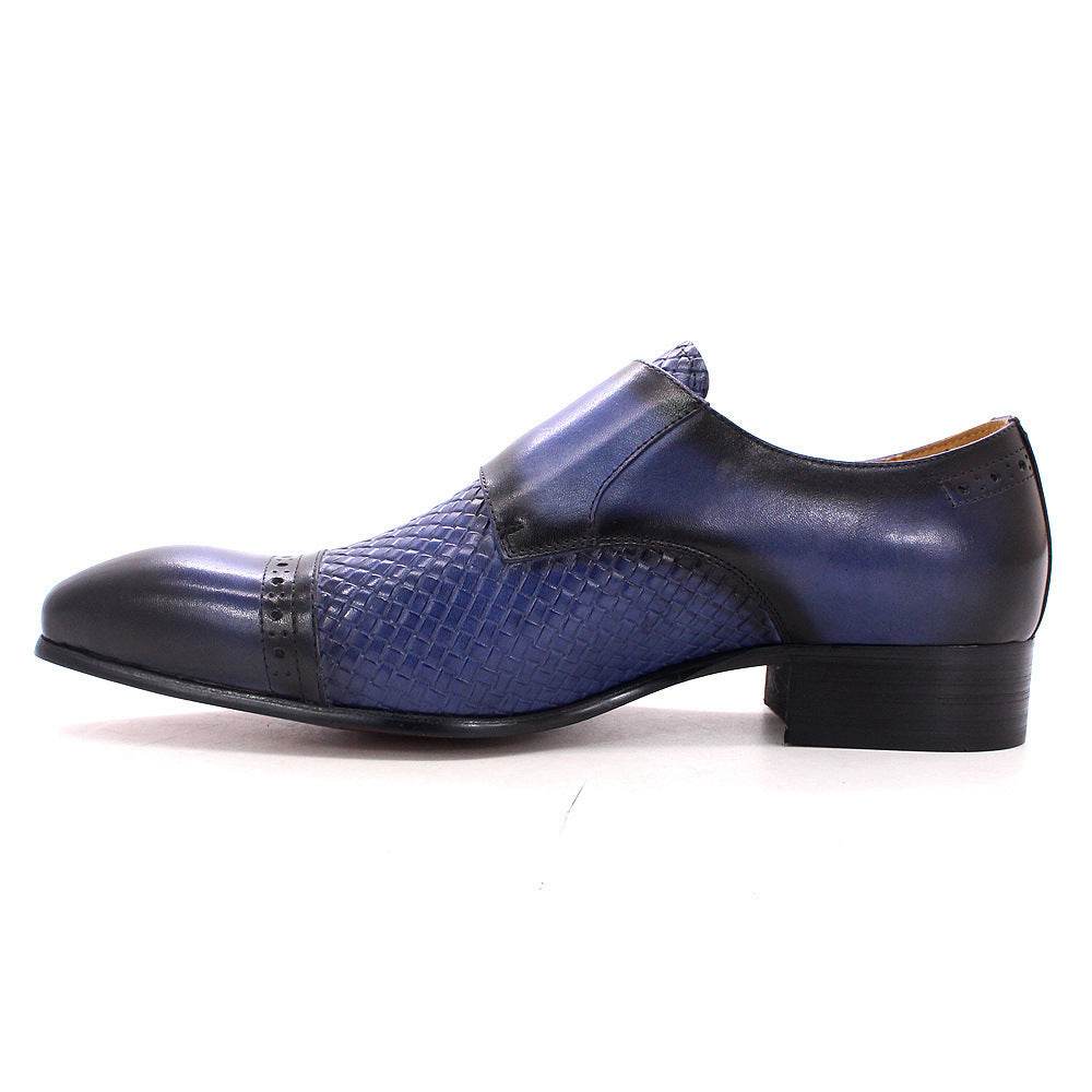 Chaussures Homme de Luxe – Mocassins Double Boucle en Cuir Véritable - Droxev