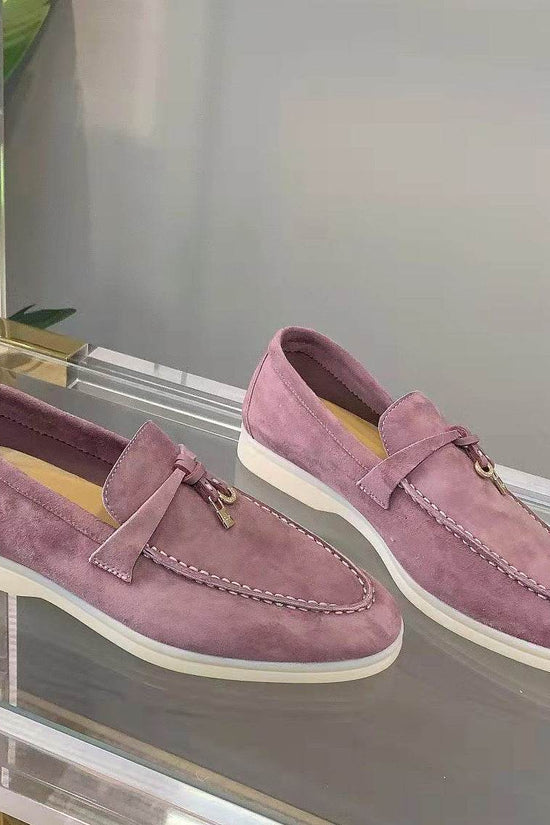 Chaussures polyvalentes en cuir pour femmes - Droxev