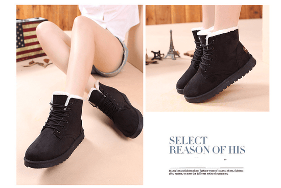BOTTES DE NEIGE CHAUDES - Droxev